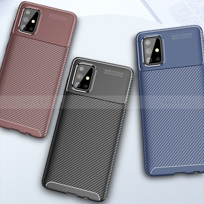 Custodia Silicone Cover Morbida Spigato WL1 per Samsung Galaxy A71 5G