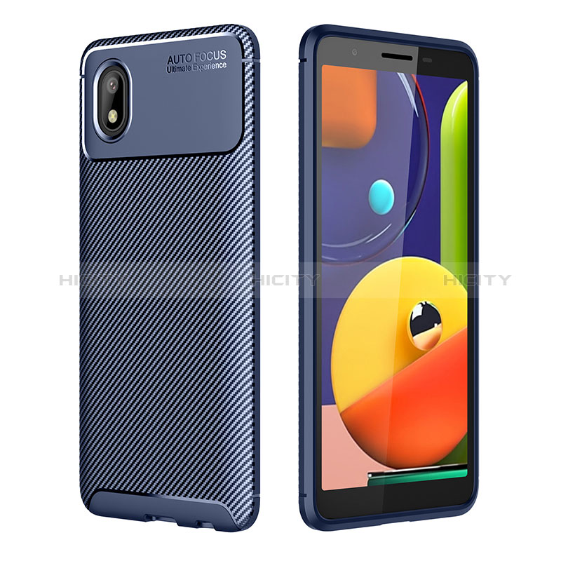 Custodia Silicone Cover Morbida Spigato WL1 per Samsung Galaxy M01 Core