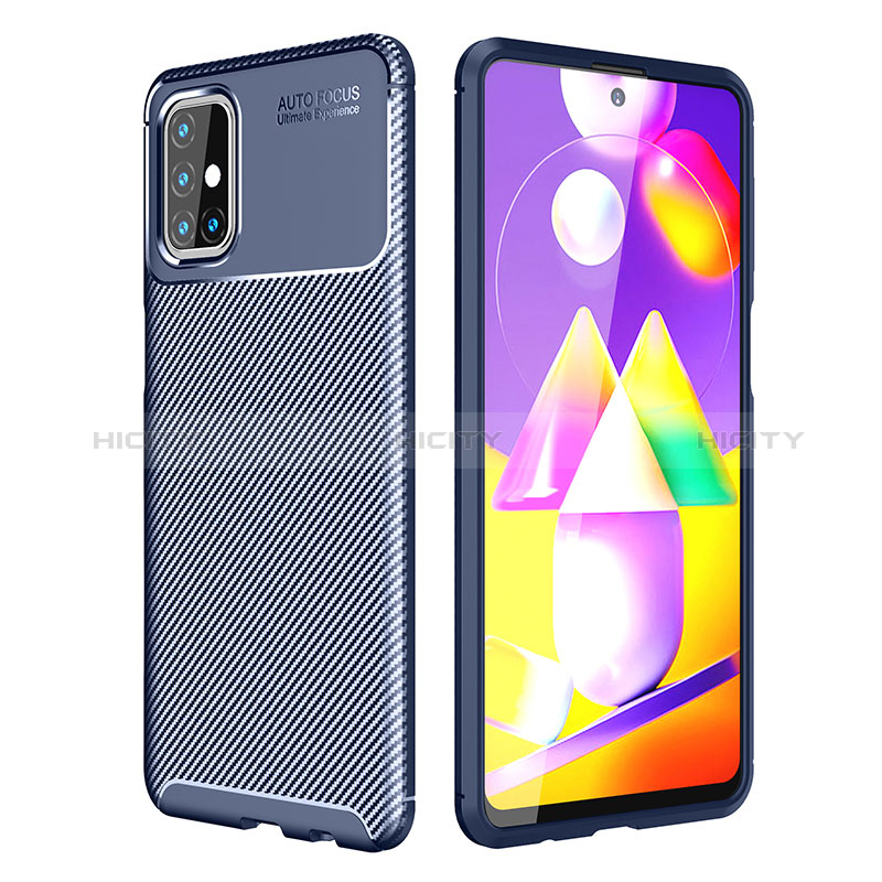 Custodia Silicone Cover Morbida Spigato WL1 per Samsung Galaxy M31s