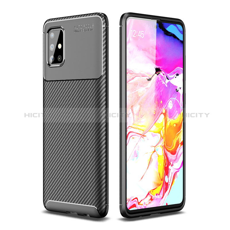 Custodia Silicone Cover Morbida Spigato WL1 per Samsung Galaxy M40S