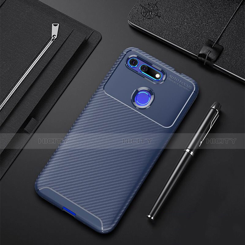 Custodia Silicone Cover Morbida Spigato Y01 per Huawei Honor V20