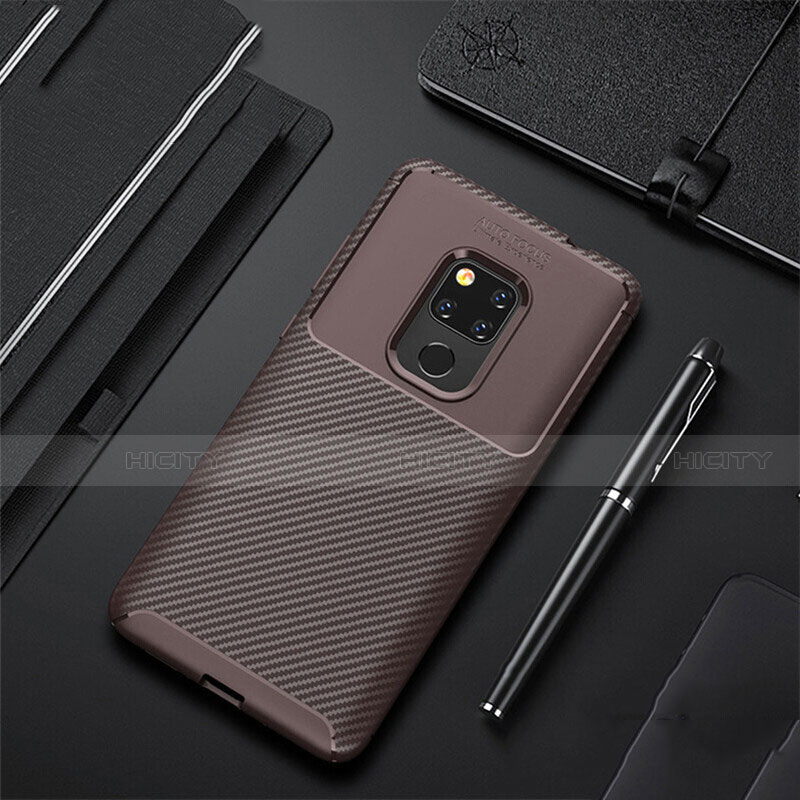 Custodia Silicone Cover Morbida Spigato Y01 per Huawei Mate 20