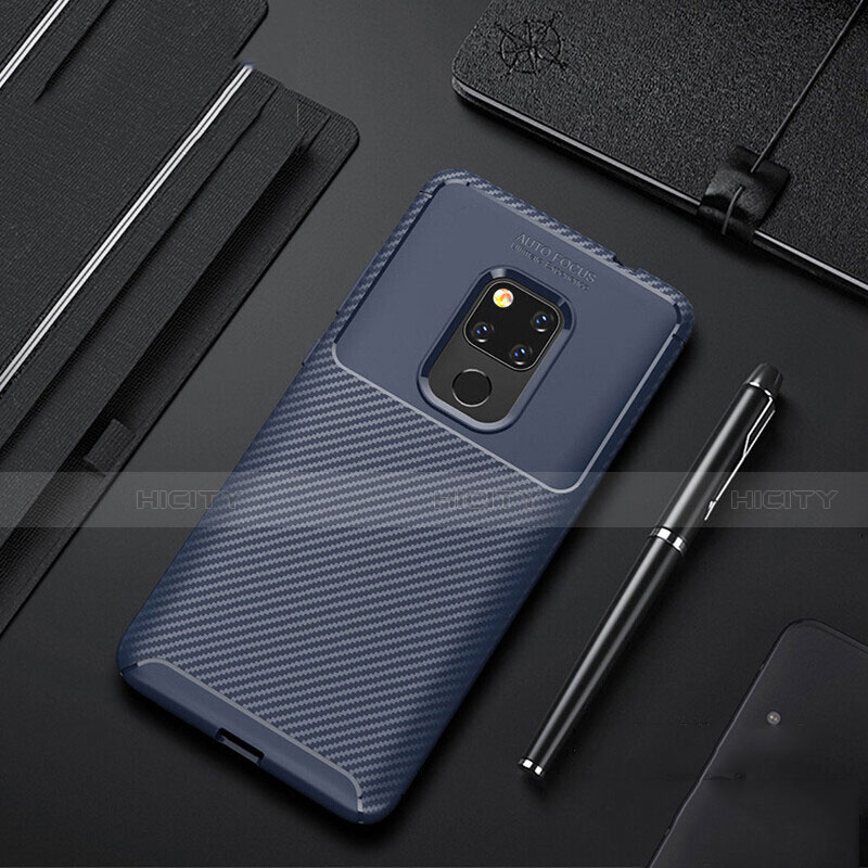 Custodia Silicone Cover Morbida Spigato Y01 per Huawei Mate 20