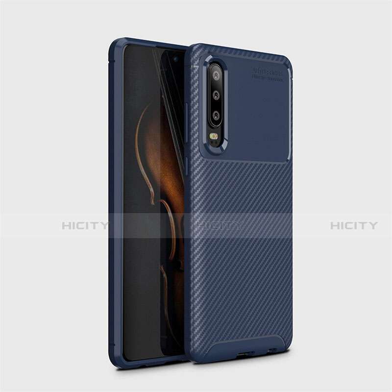 Custodia Silicone Cover Morbida Spigato Y01 per Huawei P30