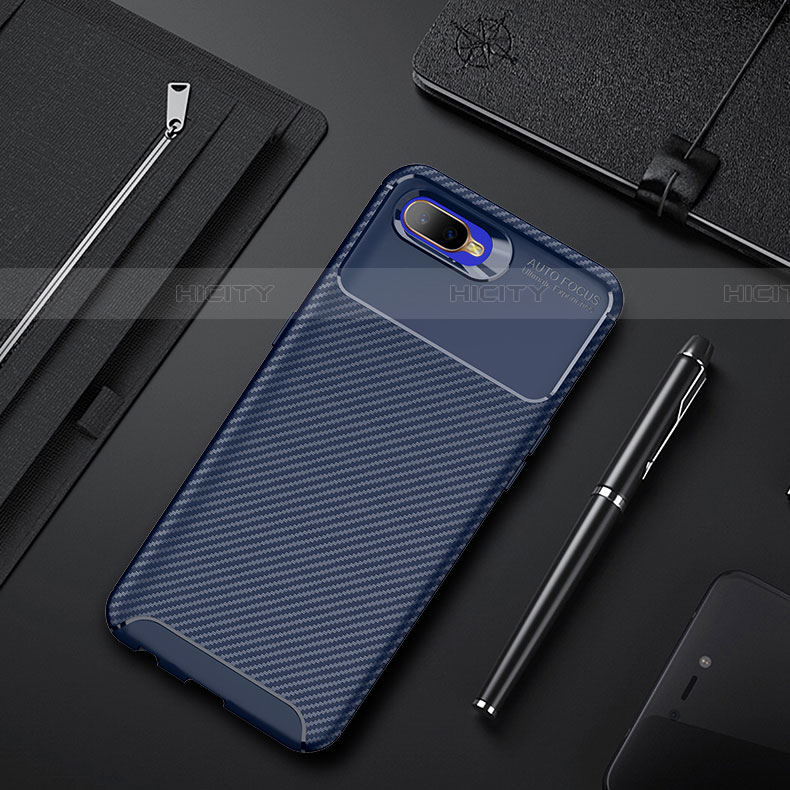 Custodia Silicone Cover Morbida Spigato Y01 per Oppo RX17 Neo