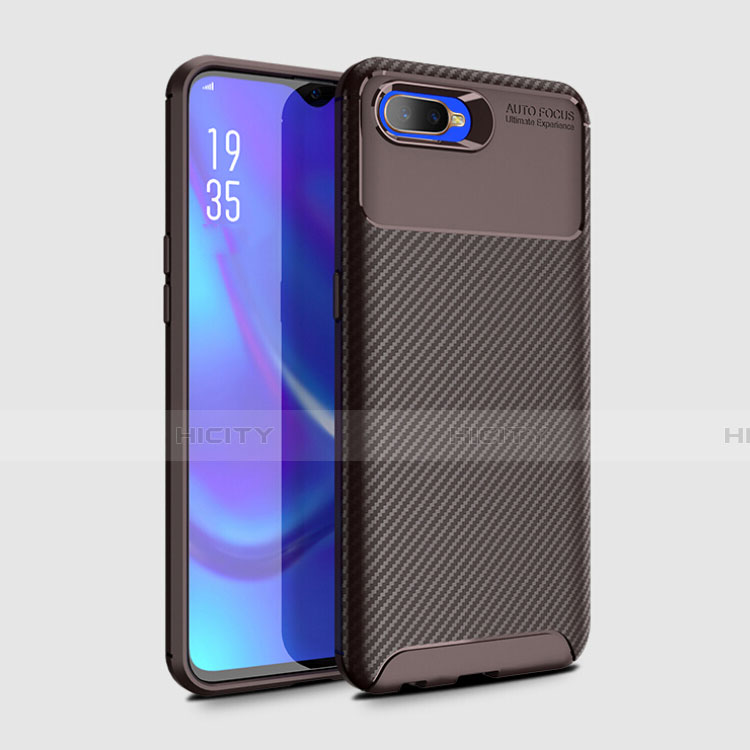 Custodia Silicone Cover Morbida Spigato Y02 per Oppo K1