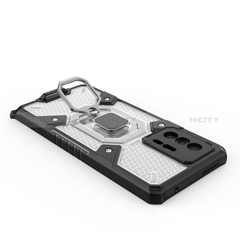 Custodia Silicone e Plastica Opaca Cover con Magnetico Anello Supporto KC3 per Xiaomi Mi 11T 5G