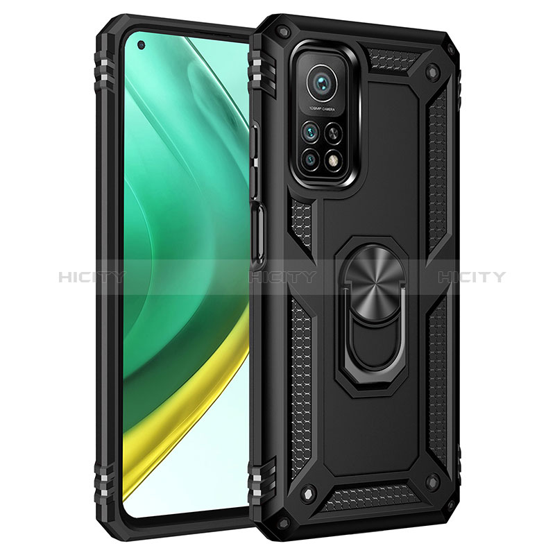 Custodia Silicone e Plastica Opaca Cover con Magnetico Anello Supporto MQ3 per Xiaomi Redmi K30S 5G