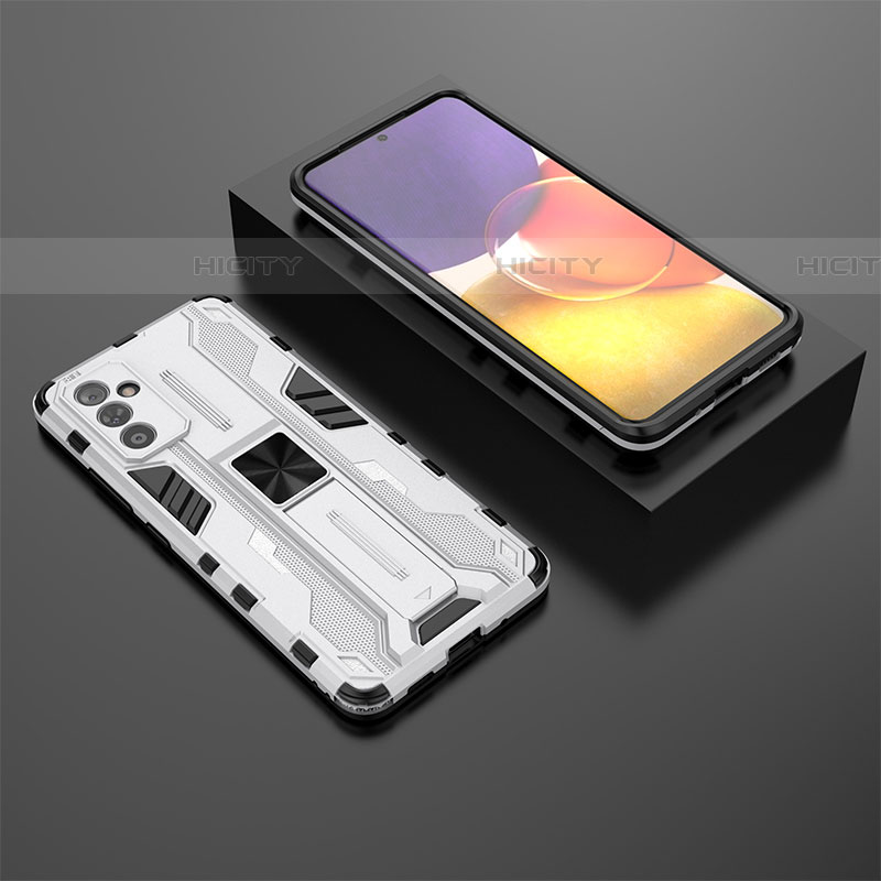 Custodia Silicone e Plastica Opaca Cover con Magnetico Supporto T01 per Samsung Galaxy A05s