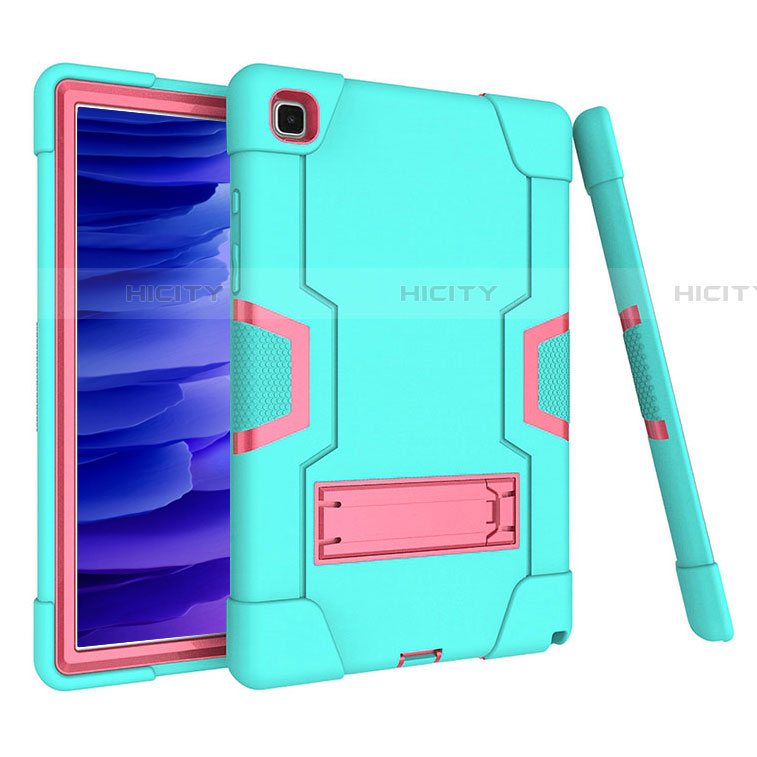 Custodia Silicone e Plastica Opaca Cover con Supporto A02 per Samsung Galaxy Tab A7 4G 10.4 SM-T505