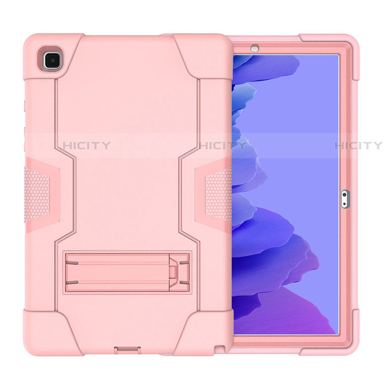 Custodia Silicone e Plastica Opaca Cover con Supporto A02 per Samsung Galaxy Tab A7 4G 10.4 SM-T505