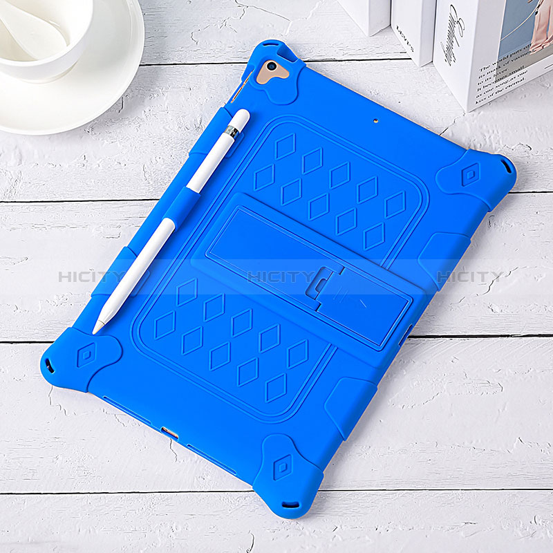 Custodia Silicone e Plastica Opaca Cover con Supporto H01 per Apple iPad 10.2 (2021)