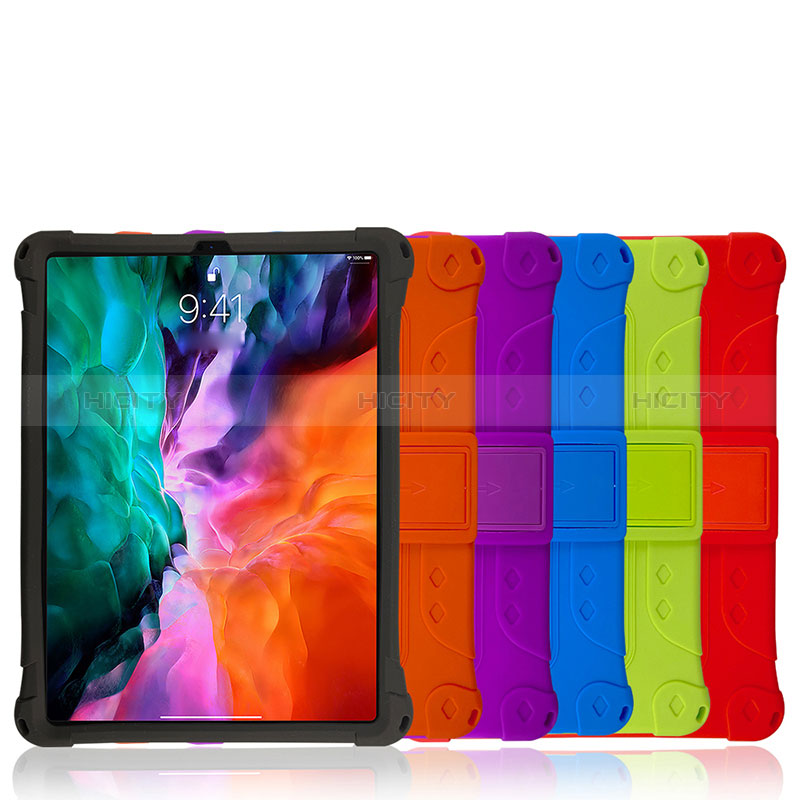 Custodia Silicone e Plastica Opaca Cover con Supporto H01 per Apple iPad Pro 11 (2022)