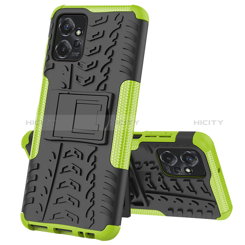 Custodia Silicone e Plastica Opaca Cover con Supporto JX1 per Motorola Moto G Power 5G (2023)