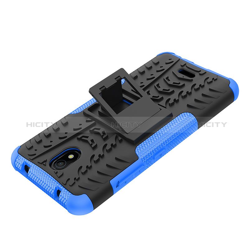 Custodia Silicone e Plastica Opaca Cover con Supporto JX2 per Nokia C100