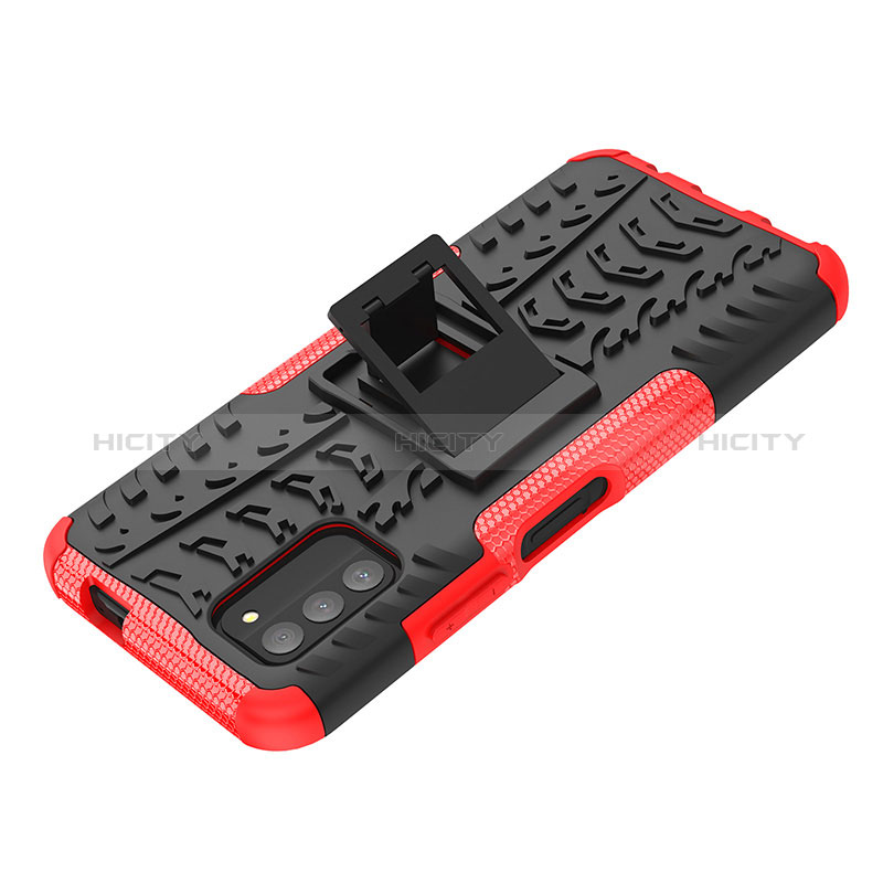 Custodia Silicone e Plastica Opaca Cover con Supporto JX2 per Nokia G100