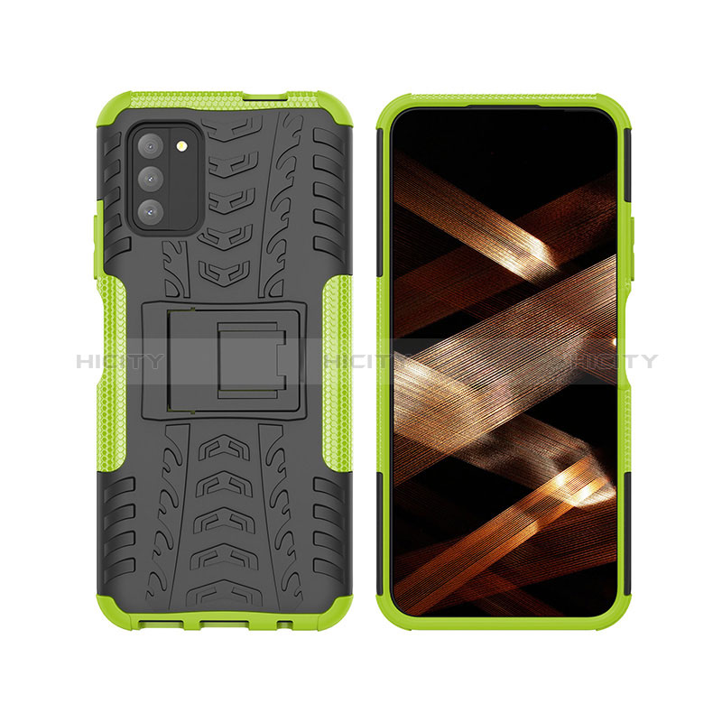 Custodia Silicone e Plastica Opaca Cover con Supporto JX2 per Nokia G100