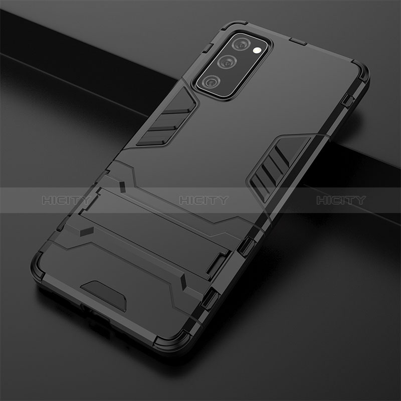 Custodia Silicone e Plastica Opaca Cover con Supporto KC3 per Samsung Galaxy S20 FE (2022) 5G