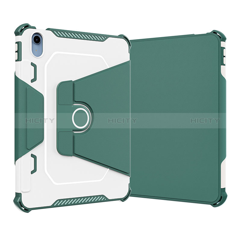 Custodia Silicone e Plastica Opaca Cover con Supporto L05 per Apple iPad 10.9 (2022)