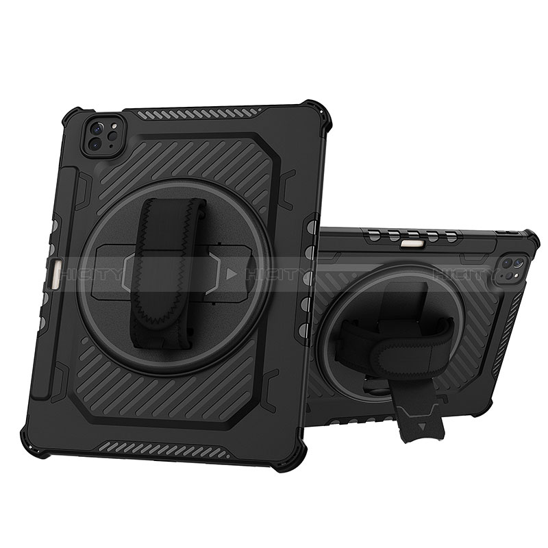 Custodia Silicone e Plastica Opaca Cover con Supporto L07 per Apple iPad Pro 11 (2022)