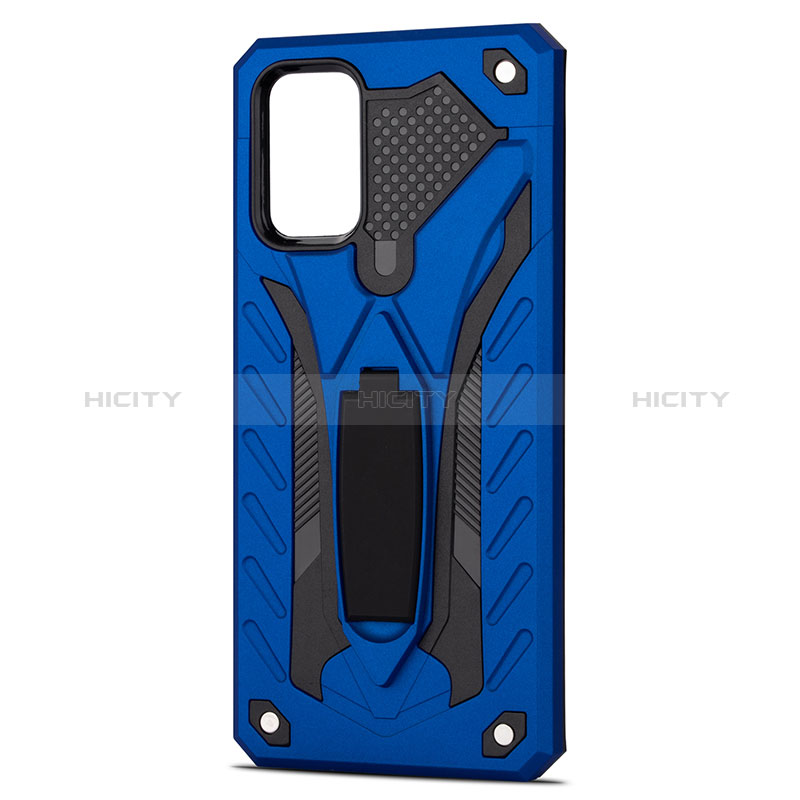 Custodia Silicone e Plastica Opaca Cover con Supporto YF1 per Samsung Galaxy S20