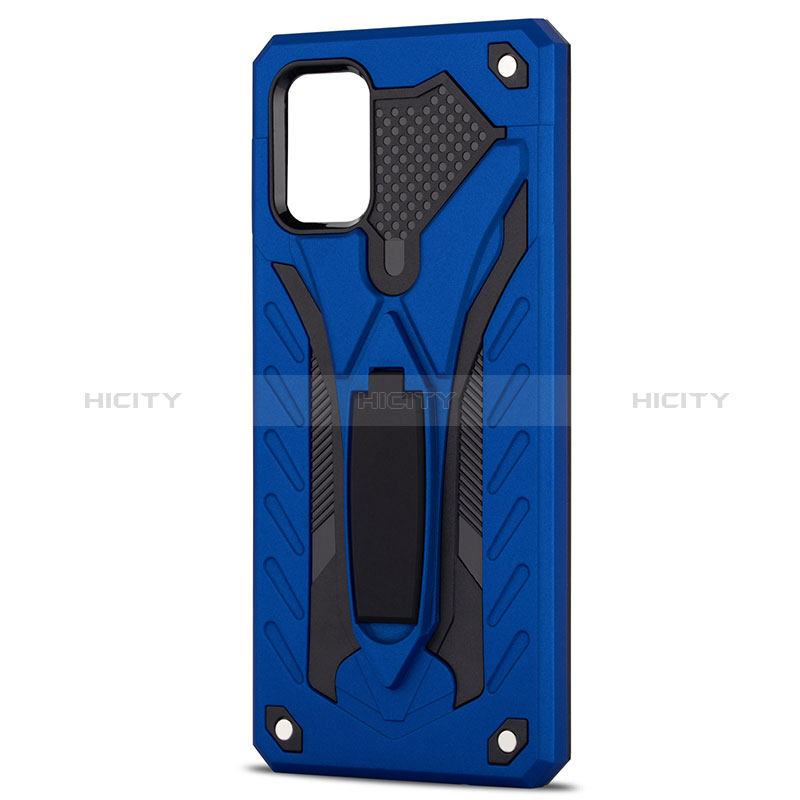 Custodia Silicone e Plastica Opaca Cover con Supporto YF2 per Samsung Galaxy A71 5G