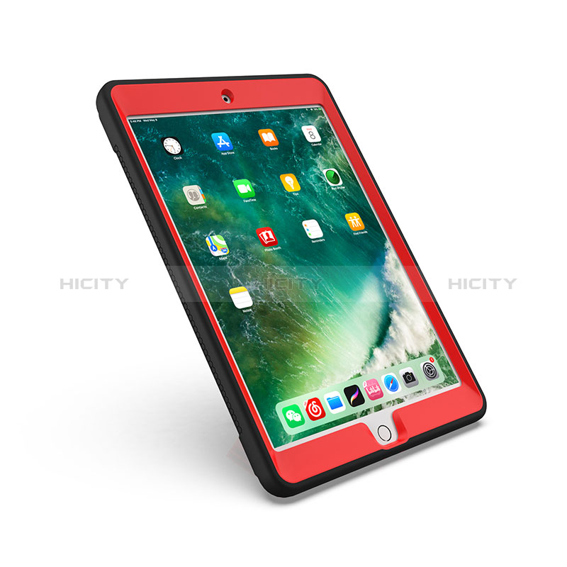 Custodia Silicone e Plastica Opaca Cover con Supporto YJ1 per Apple iPad 10.2 (2019)