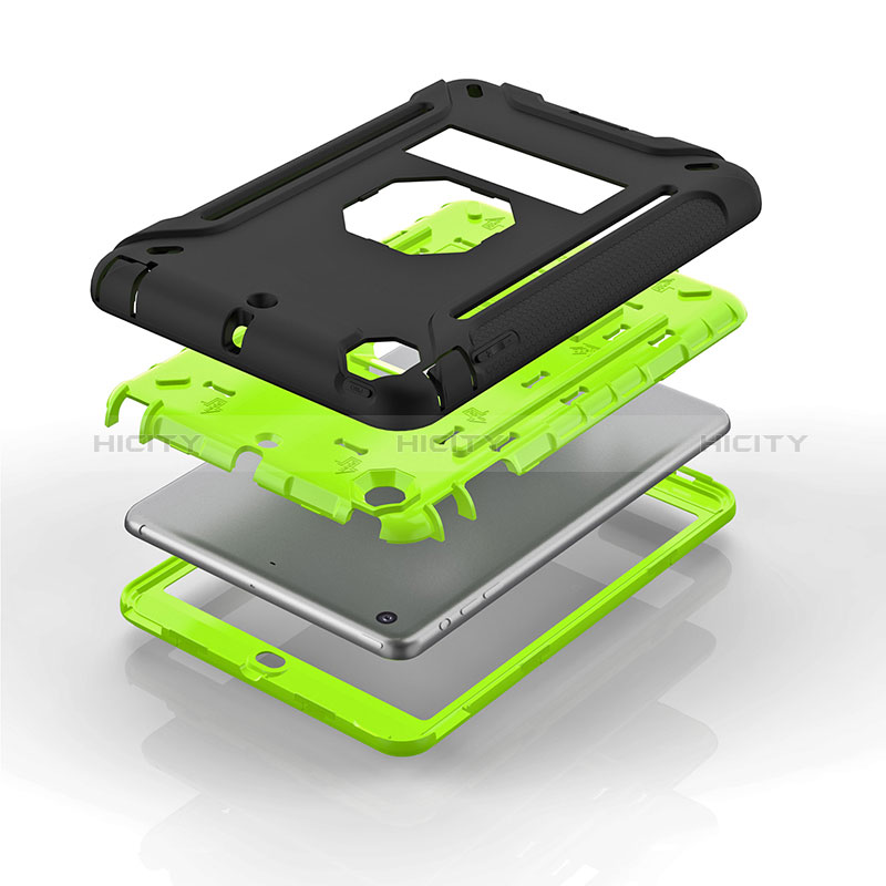 Custodia Silicone e Plastica Opaca Cover con Supporto YJ2 per Apple iPad Mini