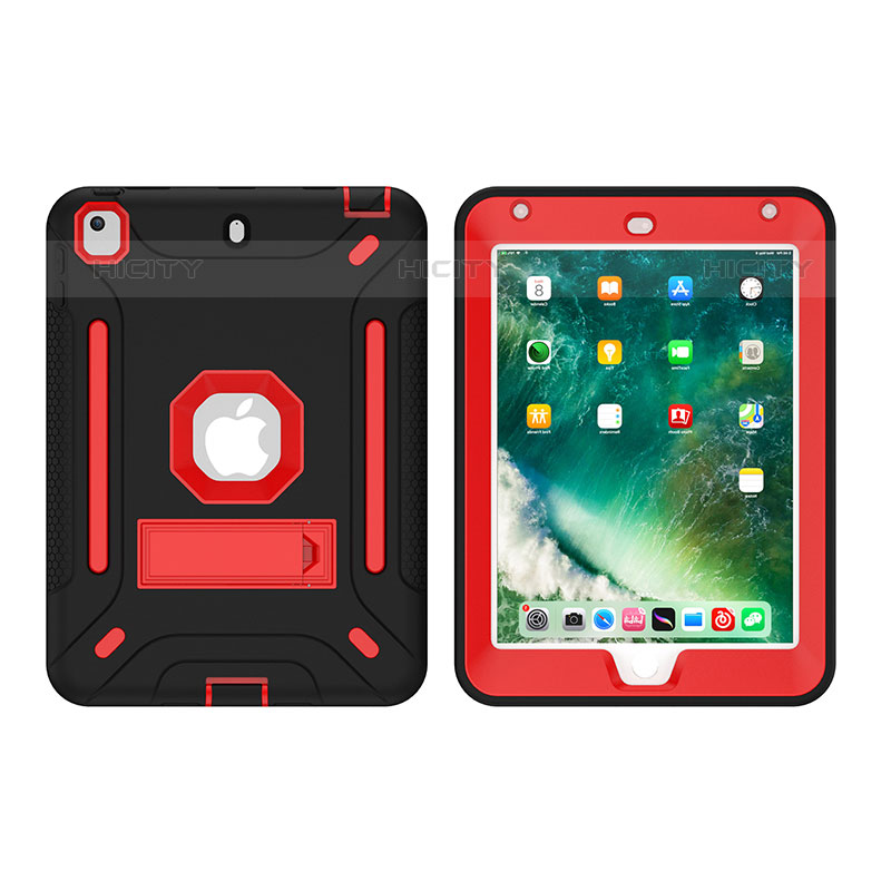 Custodia Silicone e Plastica Opaca Cover con Supporto YJ2 per Apple iPad Mini 5 (2019)