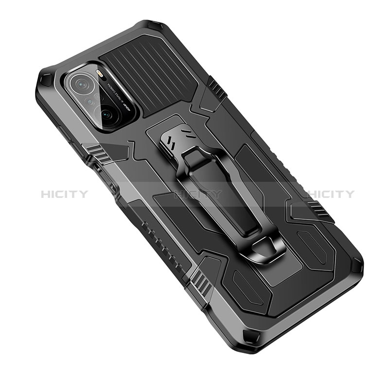 Custodia Silicone e Plastica Opaca Cover con Supporto ZJ2 per Xiaomi Mi 11X 5G