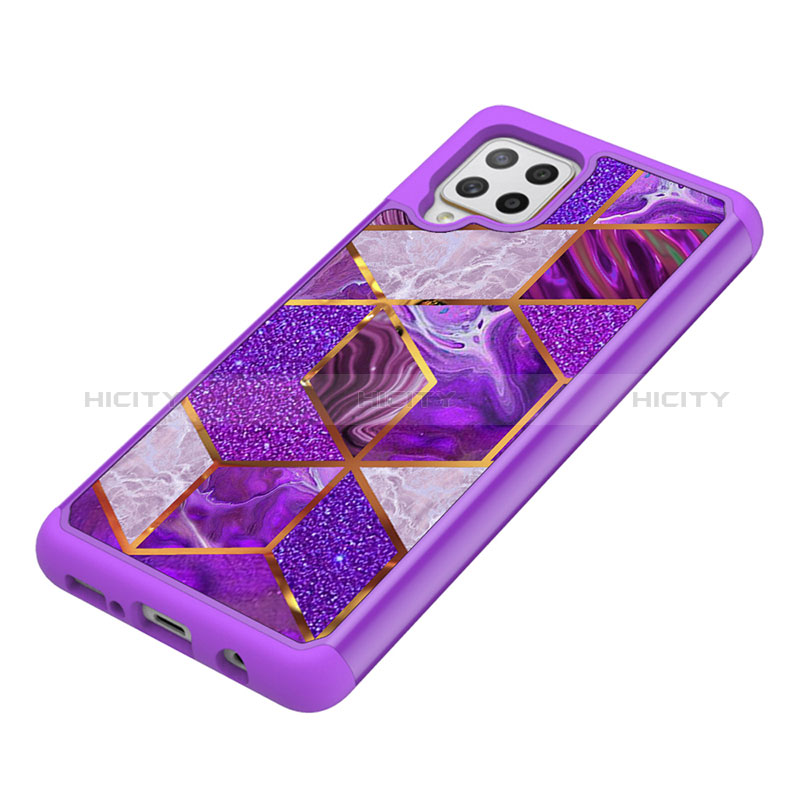 Custodia Silicone e Plastica Opaca Cover Fronte e Retro 360 Gradi JX1 per Samsung Galaxy A42 5G