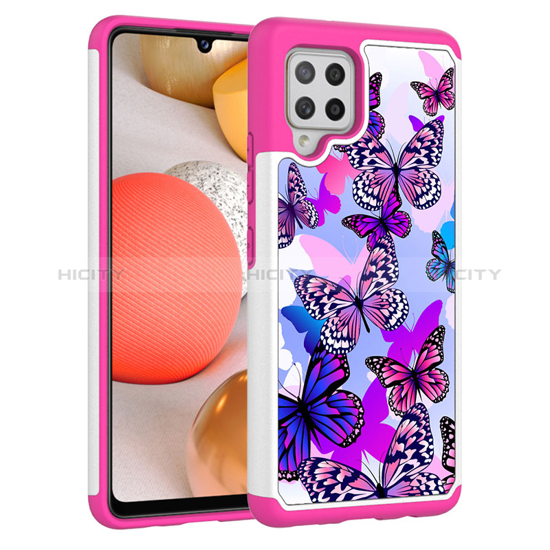 Custodia Silicone e Plastica Opaca Cover Fronte e Retro 360 Gradi JX1 per Samsung Galaxy A42 5G