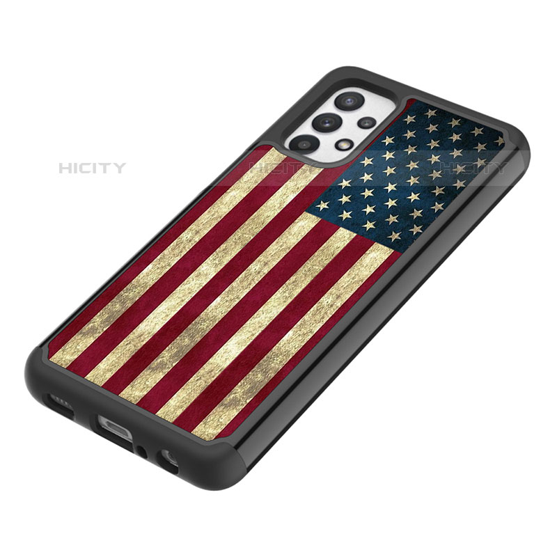 Custodia Silicone e Plastica Opaca Cover Fronte e Retro 360 Gradi JX1 per Samsung Galaxy M32 5G