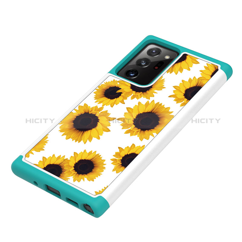 Custodia Silicone e Plastica Opaca Cover Fronte e Retro 360 Gradi JX1 per Samsung Galaxy Note 20 Ultra 5G