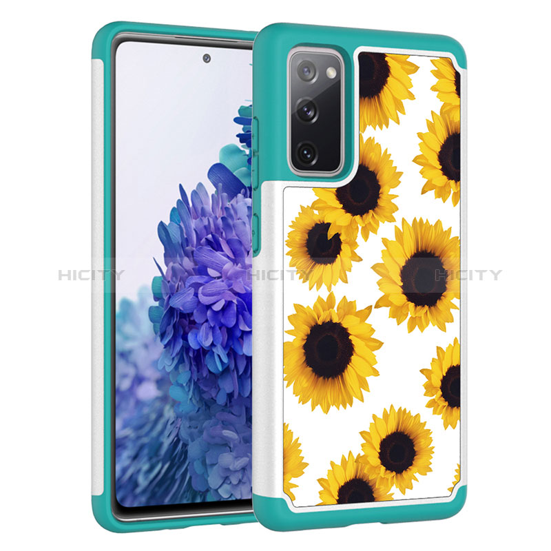 Custodia Silicone e Plastica Opaca Cover Fronte e Retro 360 Gradi JX1 per Samsung Galaxy S20 FE (2022) 5G