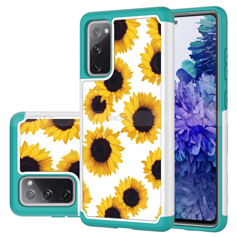 Custodia Silicone e Plastica Opaca Cover Fronte e Retro 360 Gradi JX1 per Samsung Galaxy S20 FE (2022) 5G