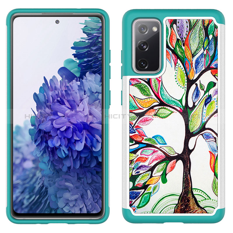 Custodia Silicone e Plastica Opaca Cover Fronte e Retro 360 Gradi JX1 per Samsung Galaxy S20 Lite 5G