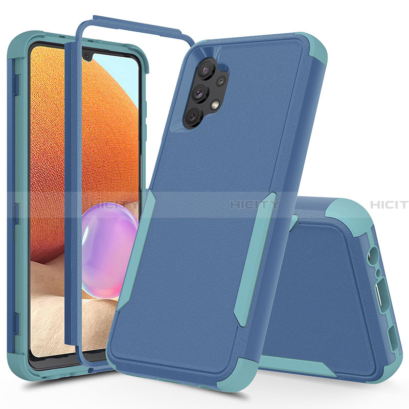 Custodia Silicone e Plastica Opaca Cover Fronte e Retro 360 Gradi MQ1 per Samsung Galaxy A32 4G