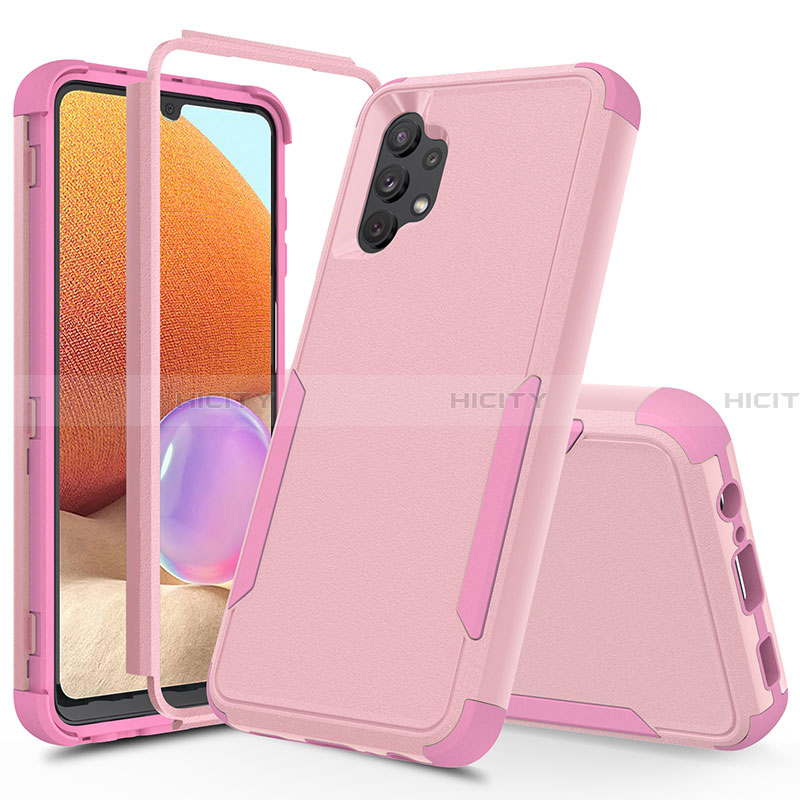 Custodia Silicone e Plastica Opaca Cover Fronte e Retro 360 Gradi MQ1 per Samsung Galaxy A32 4G