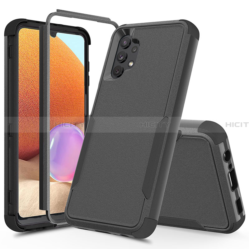 Custodia Silicone e Plastica Opaca Cover Fronte e Retro 360 Gradi MQ1 per Samsung Galaxy A32 5G