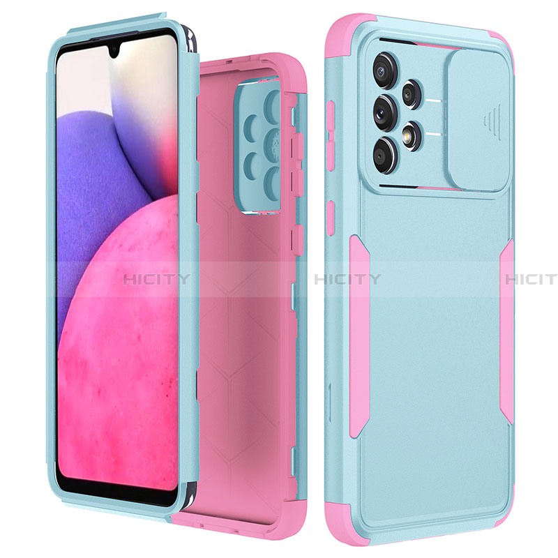 Custodia Silicone e Plastica Opaca Cover Fronte e Retro 360 Gradi MQ1 per Samsung Galaxy A33 5G