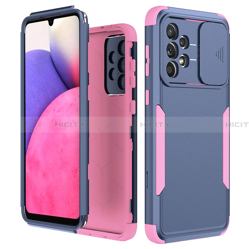 Custodia Silicone e Plastica Opaca Cover Fronte e Retro 360 Gradi MQ1 per Samsung Galaxy A33 5G