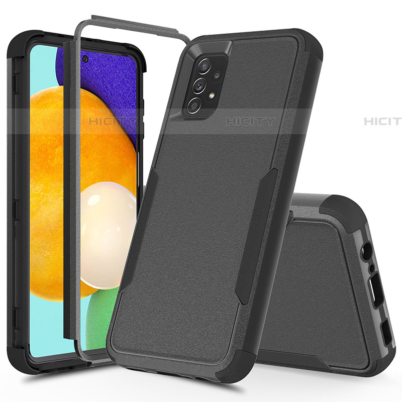 Custodia Silicone e Plastica Opaca Cover Fronte e Retro 360 Gradi MQ1 per Samsung Galaxy A52 4G