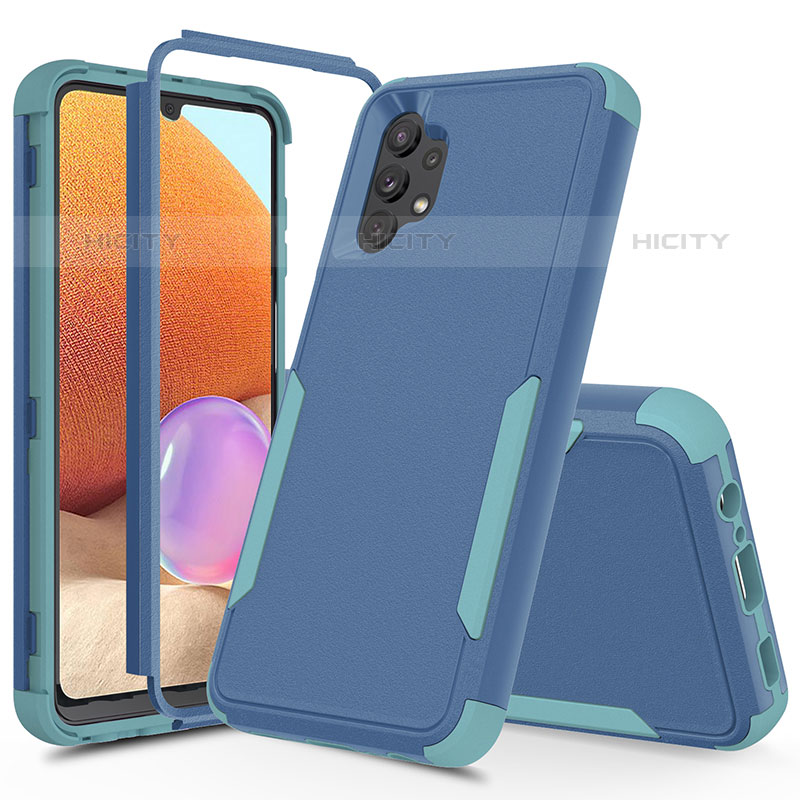 Custodia Silicone e Plastica Opaca Cover Fronte e Retro 360 Gradi MQ1 per Samsung Galaxy M32 5G