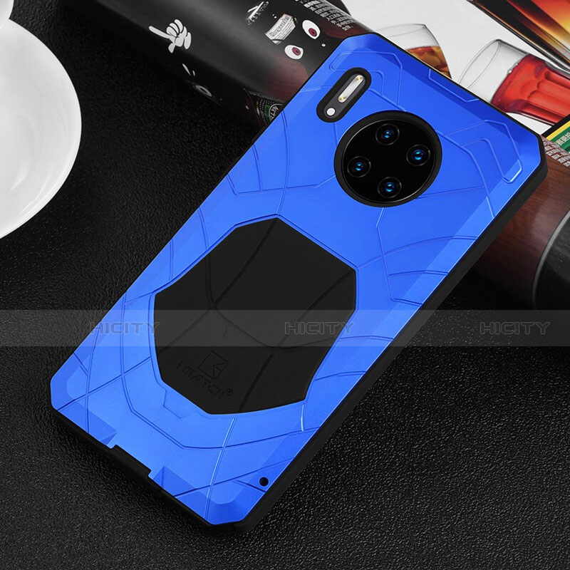 Custodia Silicone e Plastica Opaca Cover Fronte e Retro 360 Gradi R01 per Huawei Mate 30 Pro