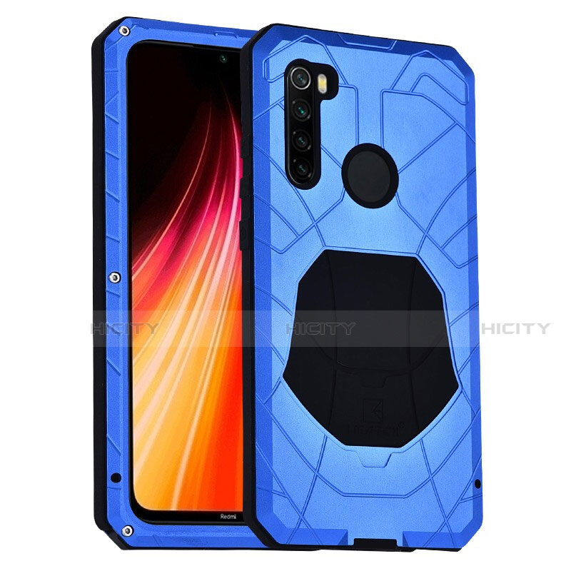 Custodia Silicone e Plastica Opaca Cover Fronte e Retro 360 Gradi R01 per Xiaomi Redmi Note 8 (2021)