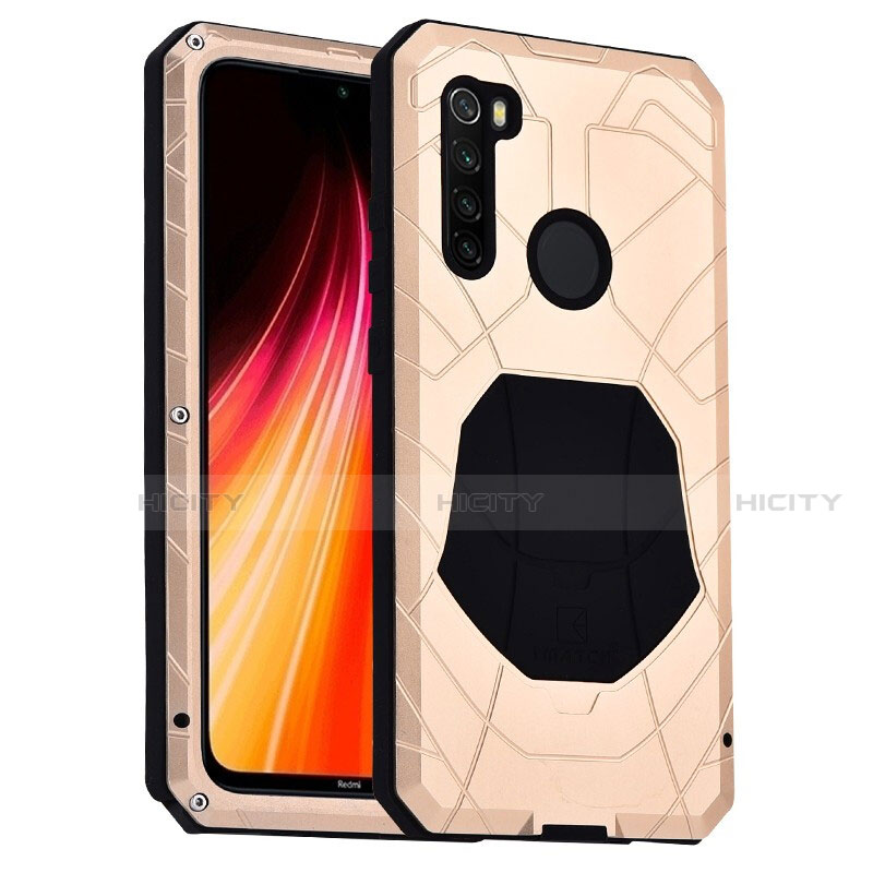 Custodia Silicone e Plastica Opaca Cover Fronte e Retro 360 Gradi R01 per Xiaomi Redmi Note 8 (2021)