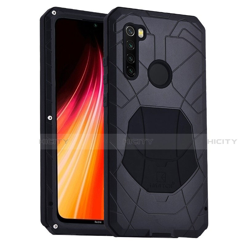 Custodia Silicone e Plastica Opaca Cover Fronte e Retro 360 Gradi R01 per Xiaomi Redmi Note 8 (2021)