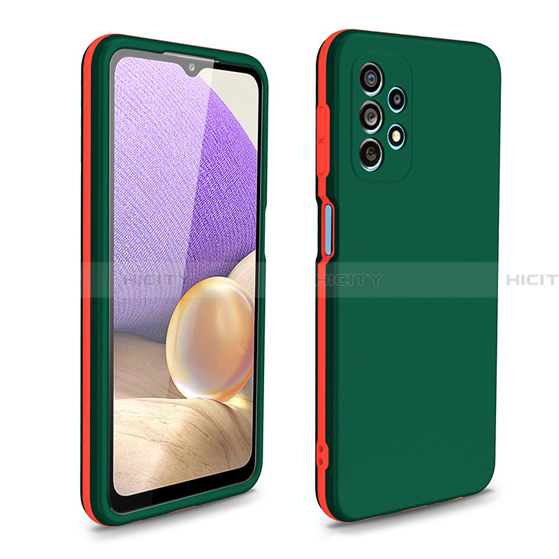 Custodia Silicone e Plastica Opaca Cover Fronte e Retro 360 Gradi WL1 per Samsung Galaxy A32 5G