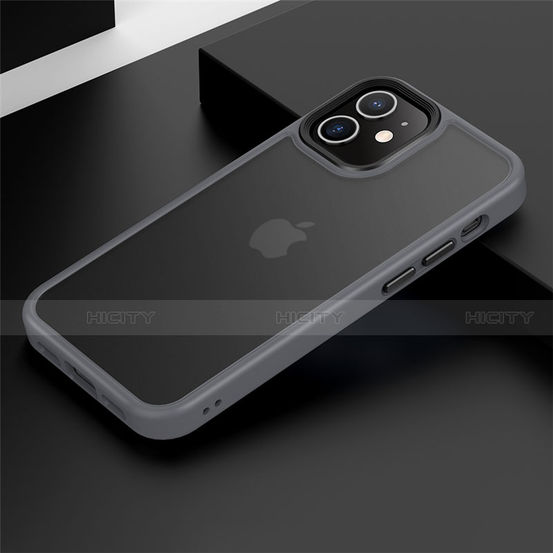 Custodia Silicone e Plastica Opaca Cover N01 per Apple iPhone 12 Mini